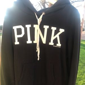 Women’s black and white PINK sweatshirt